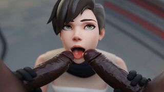 APHY3D sexy nympho craves huge penis🍆 action intense blissful butt🍑 sucking