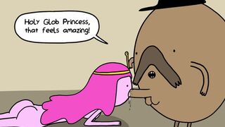 Princess👸 Bubblegum's Throat-Fucked by Starchy in a Sultry Adventure Time Puss-Play