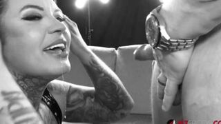 As Busty tattooed PAWG Sabien Demonia, she's eager for raw unfiltered anal👌 f**k fest