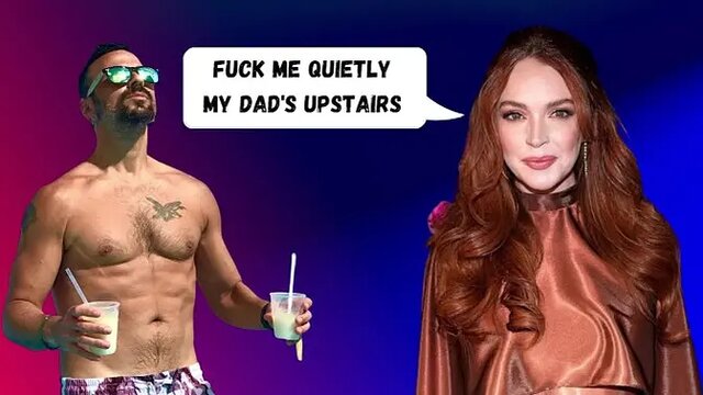 Lindsay Lohan's ass gets pounded with DP