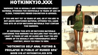Juicy buttside hardcore group sex & anilingus in public park