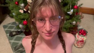 Tight Teen Miss Summer Monarch Pleasured Me with All Her Holes for Yuletide!
