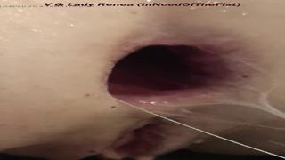 fucked mercilessly her anus to the point of climaxing uncontrollably, begging for another brutal intrusion