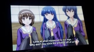 Real anime biddies get raunchy with buddies in explicit, uncensored, unbridled debauchery