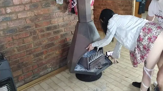 Hot moments by the fire