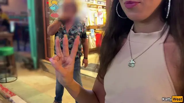 Caught a hot chick on the street &mdash;  paid to explore every crevice