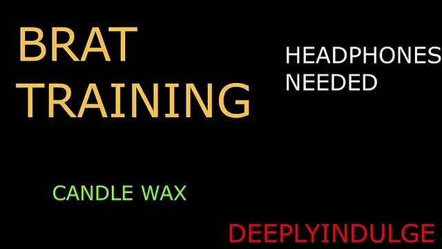 Intense male talks dirty, trains bad bitch with wax play and flogging