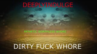 PATHETIC NEEDY WHORE GETS WRECKED AND FUCKED HARD (AUDIO PORN) INTENSE ASMR AUDIO TO MAKE YOU CUM