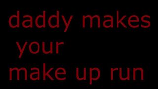MAKING YOUR MAKE UP RUN intense rough dirty hardcore fucvking you ASMR JOI