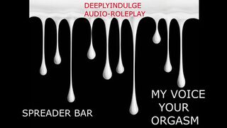 PUT IN A SPREADER BAR AND FUCKED INTO OVERSTIMULATION (AUDIO POR) INTENSE DIRTY NASTY ASMR JOI