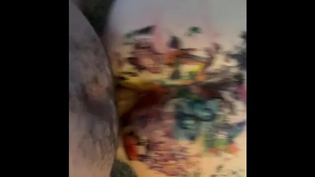 Amelia's Tatted Ass Gets Railed Hard by a Big-Cocked Daddy