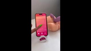 An artificial penis fucks an artificial vagina. Selection