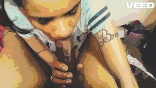 big dick BLOW JOB CARTOON CUM SHOT