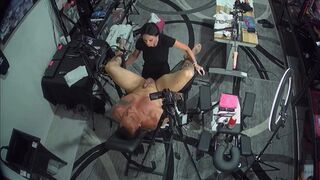 Strap On Stories - I MAKE him Cum in my mouth 4 times from a Pegging BlowJob  4 cameras 4K