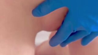 Playing with a pussy