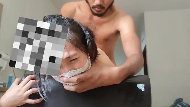 College slut begs for ass fucking in Thai porn