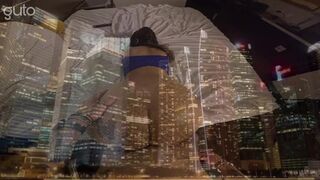 Caught nubia oliver from behind and we goes all night long like that.. delicious bitch!