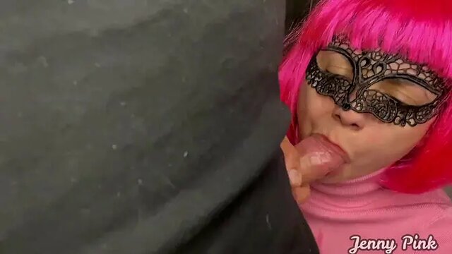 Italian escort Jenny Pink gets her ass fucked in a blasphemous roleplay