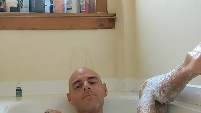 Stroking my hole with my shaft