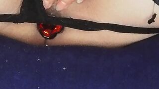 Full Anal Session – Latina plugs herself, rides, sucks and gets fucked deep till cumshot