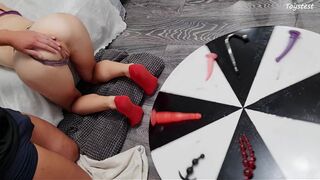 Wheel of ANAL Toys  Plugs —  Beads Which Ones are You Lucky with?