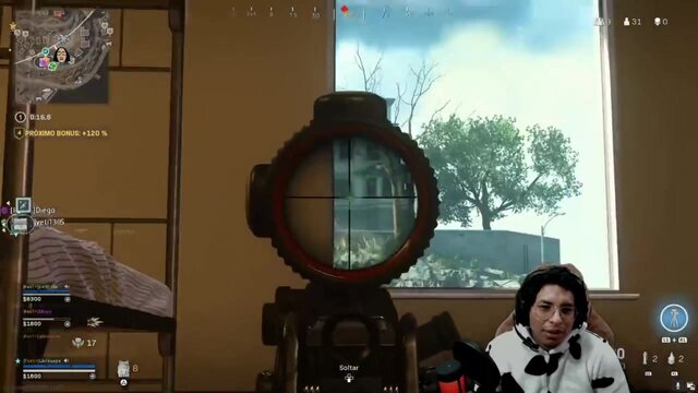 Steamy trio action in a warzone