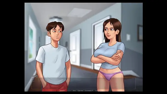 Squirting babe gets ass-fucked during summer