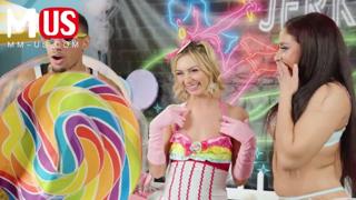 Chloe Temple hosts as Sheena Ryder and Air Thugger indulge in adirty duet on Jerkaoke!