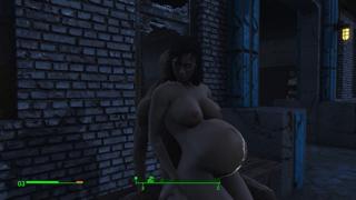 Sneaky snatch slobber Zombie booty ravaged from the rear