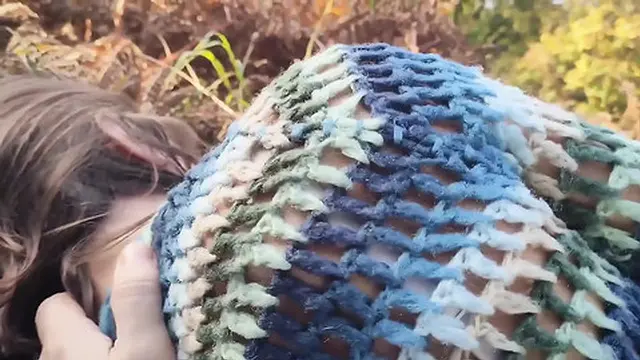 Outdoor anal👌 and face-fucking