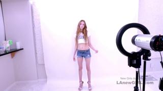 Just another amateur teen getting brutally screwed by her school's casting director on camera