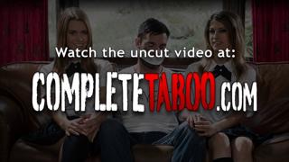 Slutty blonde gets gangbanged by multiple dudes while Codey Steele rides her like a filthy ragdoll
