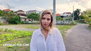 Sultry Sunset Sexploit Teen Cutie Outside Dirty Affair