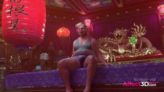 Fat girl serviced by giant dick🌭 in sickening cartoon sex adventure