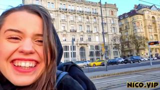 Deep-throated buttfucking in Hungarian streets with Jamie, pure ecstasy guaranteed!
