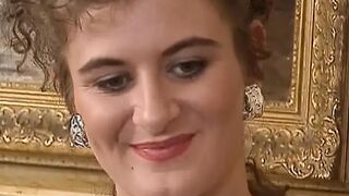 Blonde Euro babe sucks cock🍆 while getting drilled relentlessly down her dripping slit